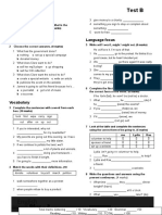 Unit 6 Test B: Listening