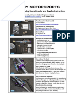 King Off-Road Racing Shock Rebuild and Revalve Instructions