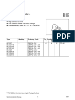 PNP Silicon AF Transistors BC 327 BC 328: Type Marking Package Pin Configuration 1 2 3 Ordering Code