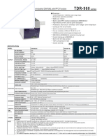 960W Three Phase Industrial DIN RAIL With PFC Function: Series