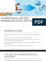 Competition Law and Pharmaceutical Sector