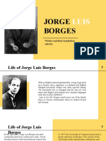 Jorge Borges: Writers and Their Translation Activity