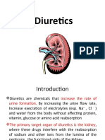 Diuretics I