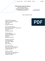 Court of Appeals Sixth Circuit Filing 11/29/2020