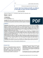 In Patient Satisfaction Survey-How Does It Help Our Health Care Delivery System (The Patient, The Health Care Giver and The Organization) ?