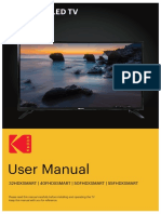 User Manual: HD Led TV