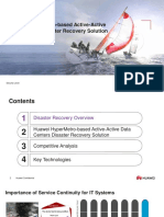 03 - Huawei HyperMetro-based Active-Active Data Centers Disaster Recovery V1.3