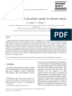 Characterization of Soft Gelatin Capsules by Thermal Analysis