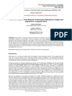 Numerical Analysis of The Behavior of Structures Damaged by Fatigue and Repaired by Composite Patch (#494340) - 592016