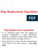 Page Replacement Algorithms