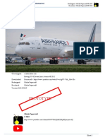 Prototype: Plane Type: Boeing 787-9 Registration: F-Hrba Airliner: Airfrance