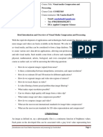 Brief Introduction and Overview of Visual Media Compression and Processing PDF