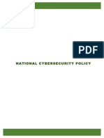 Nigeria National Cybersecurity Strategy PDF