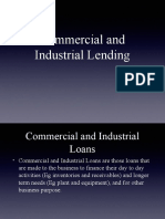 Commercial and Industrial Lending