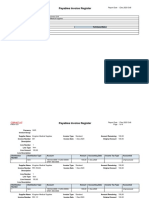 InvoiceRegister - Payables Invoice Register