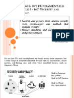 Ece3501: Iot Fundamentals M 3 - I: Security and Privacy Risks, Analyze Security