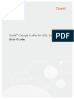 User Guide: Quest Change Auditor For SQL Server 7.0