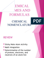 Chemical Nomenclature