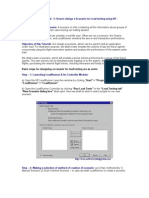 Basic Steps For Designing A Scenario For Load Testing Are As Under