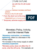 Policy Analysis With The IS-LM Model