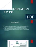 Transportation Layer: Kevin Leonardo Barbosa Moreno Networking Fundamentals Javier Daza Piragauta