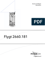 Flygt 2660.181: Service and Repair Instructions