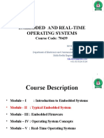 Embedded and Real-Time Operating Systems: Course Code: 70439