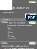 Understanding Basics of EKG: by Alula A. (R III)