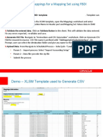 Steps: How To Upload Mappings For A Mapping Set Using FBDI