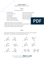 Organic Chemistry I: CH H C CH D