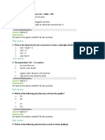 Ms Office Shortcut Keys Mcqs