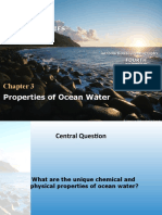 3 Properties of Sea Water