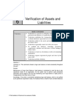 Verification of Assets and Liabilities: Basic Concepts