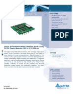 Delphi Series H48SC3R325, 85W Half Brick Family DC/DC Power Modules: 48V In, 3.3V/25A Out