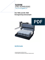 Oils 7400 and Oils 7600 Homogenizing Autosampler: IQ/OQ Guide