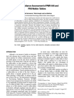 SAR Compliance Assessment of PMR 446 and FRS Walkie-Talkies: Bioelectromagnetics 36:517 526 (2015)