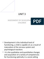 UNIT 3 - Assessment of Devt