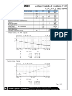 Crystek Corporation: Voltage Controlled Oscillator-VCO CVCO55CL-0805-0900