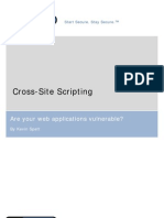 Cross-Site Scripting: Are Your Web Applications Vulnerable?