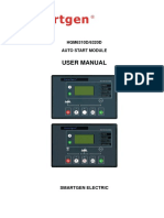 User Manual: HGM6310D/6320D Auto Start Module