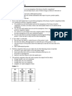 EXERCISE 7: Chapter 23: Exhibit 7-1 (1) (2) (3) Price Quantity Sold Marginal Revenue