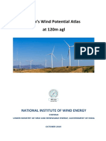 India's Wind Potential Atlas at 120m Agl PDF