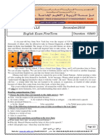 Dzexams 2as Anglais Al - E1 20191 529657 PDF