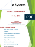 Flare System: Design & Calculation Module 01 - Nov-2020