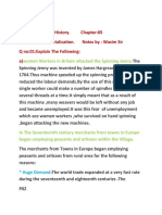 P01 Class:X. Sub:History. Chapter:05 The Age of Industrialization. Notes By: Wasim Sir Q No:01:explain The Following: A)