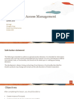 Identity and Access Management: Level 200