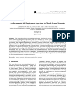 An Incremental Self-Deployment Algorithm For Mobile Sensor Networks