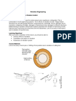 Vibration Engineering: Lesson 1 - Introduction To Vibration Control