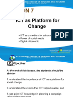 L7 ICT As Platform For Change