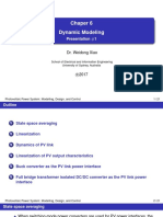 Chaper 6 Dynamic Modeling: Presentation #1